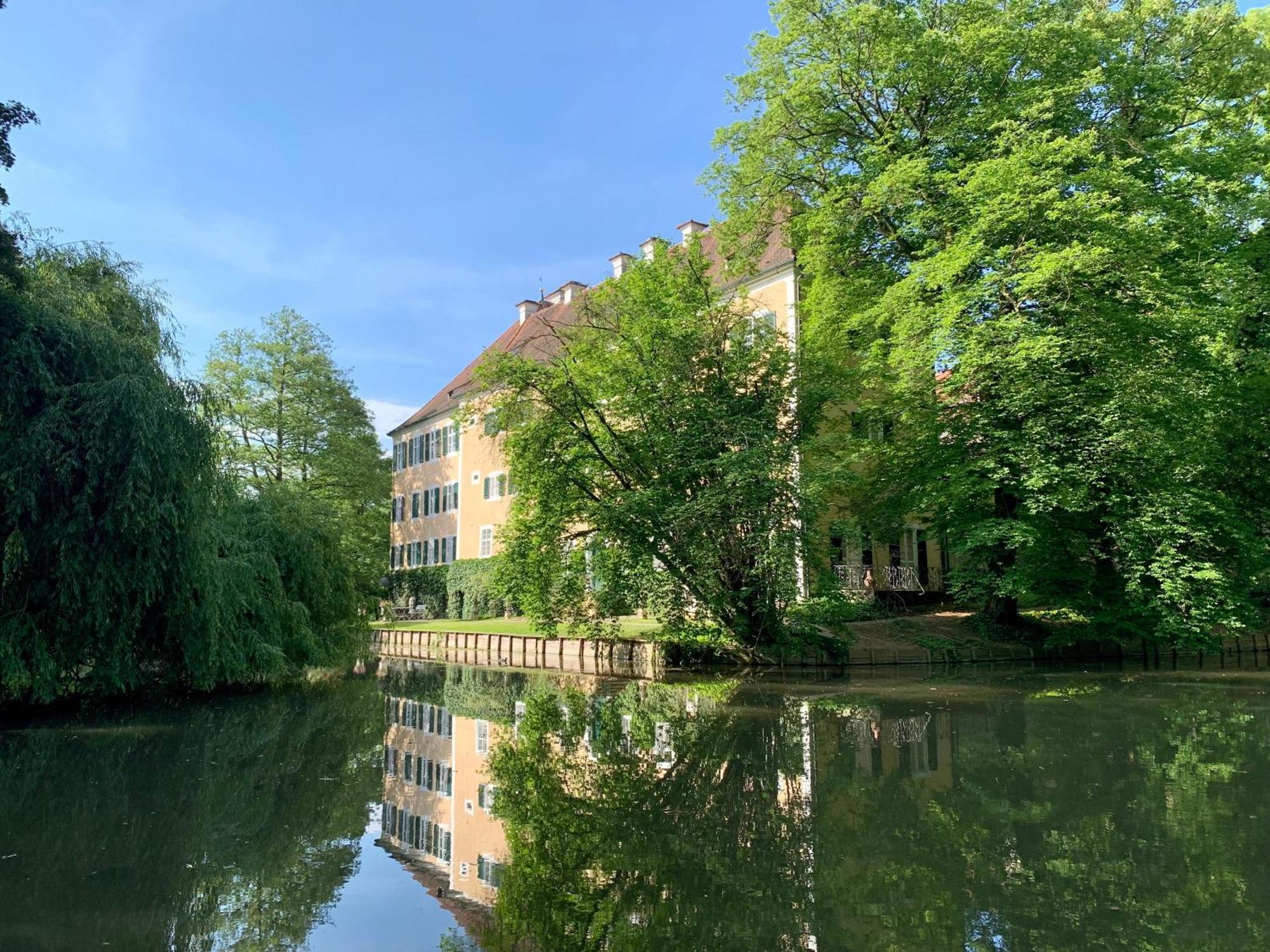 Wohnen Im Wasserschloss Sandizell Schrobenhausen Eksteriør bilde