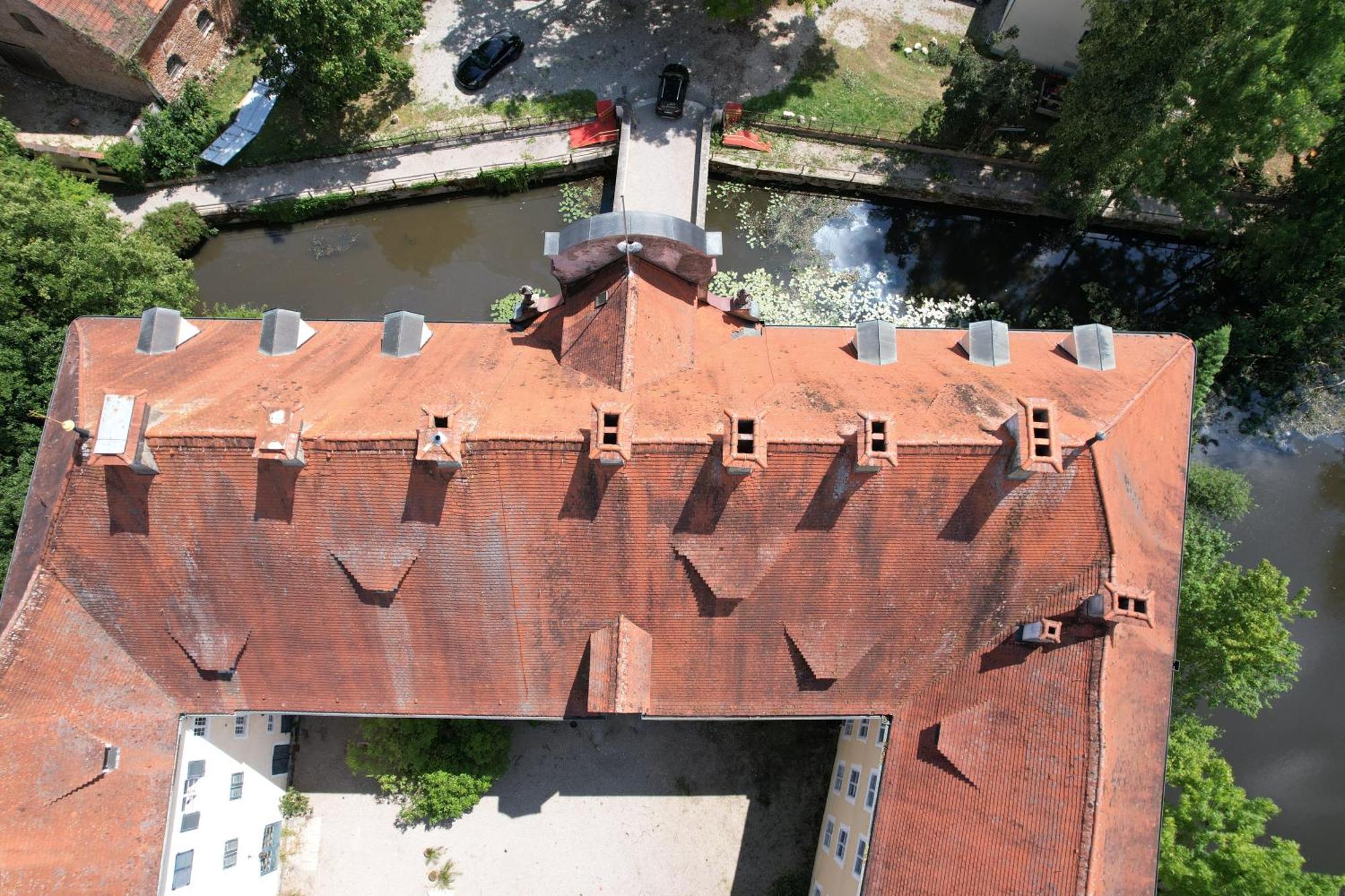 Wohnen Im Wasserschloss Sandizell Schrobenhausen Eksteriør bilde