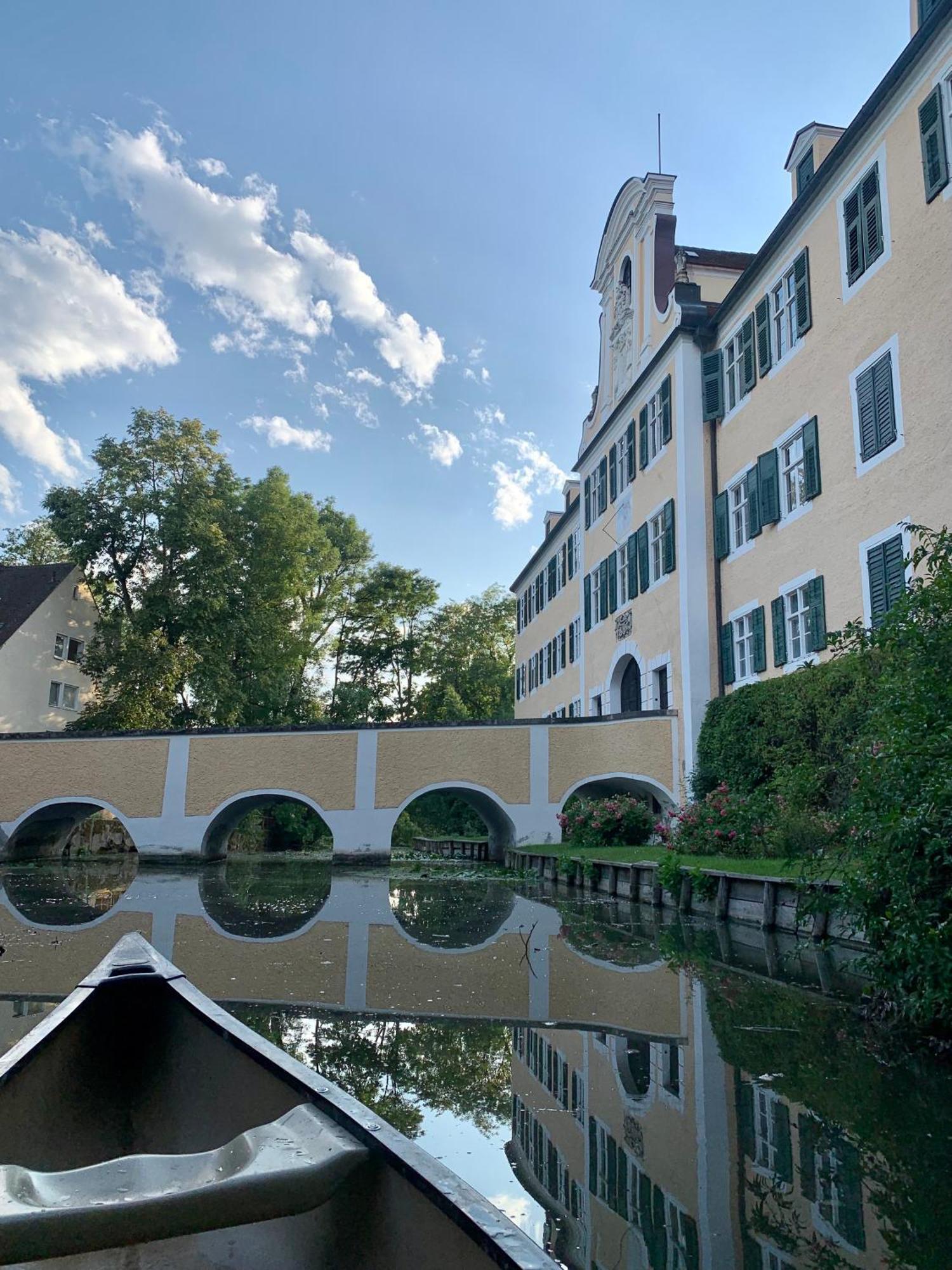 Wohnen Im Wasserschloss Sandizell Schrobenhausen Eksteriør bilde