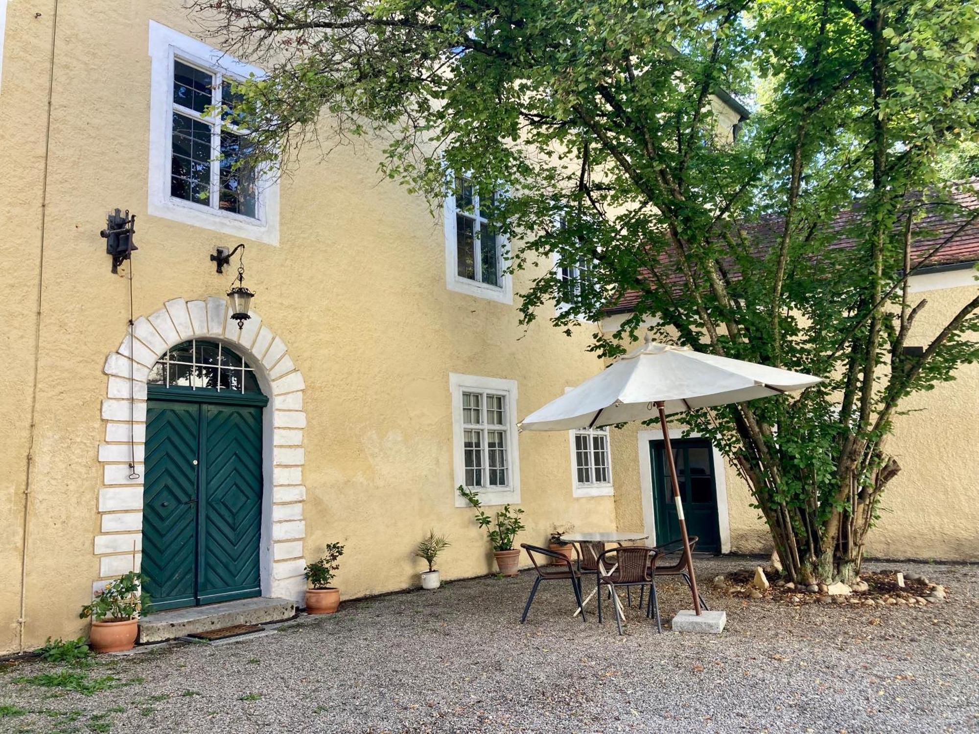 Wohnen Im Wasserschloss Sandizell Schrobenhausen Eksteriør bilde